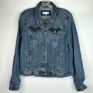 Loft Denim Jean Jacket Size Medium